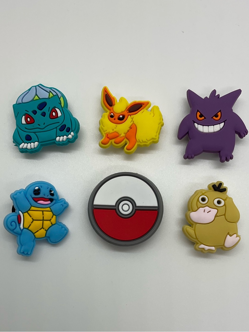 POKÉMON CROCS Rubber Shoe Charms - Set of 6
